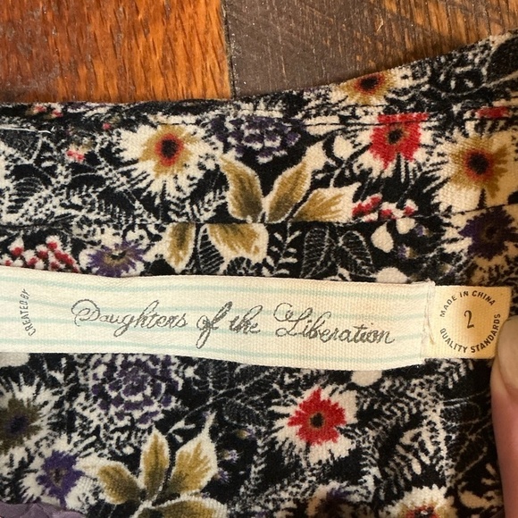 Anthropologie Daughters of the Liberation Floral Blazer Jacket Size 2 - Picture 3 of 8